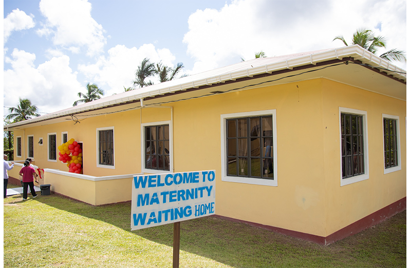 The recently commissioned Maternal Waiting Home at Kumaka (MoH photo)