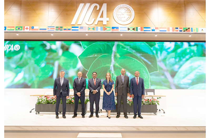 Guyanese agronomist assumes office as IICA Director-General