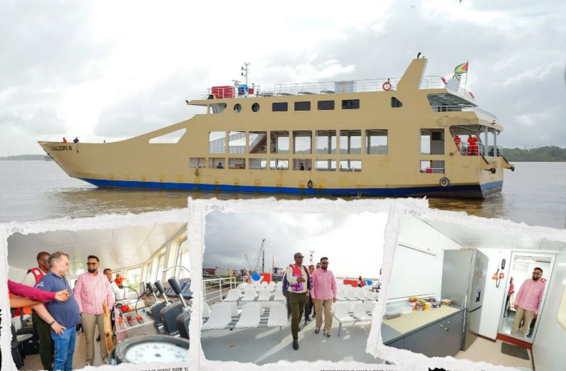 New passenger vessel arrives to boost transport for Region One