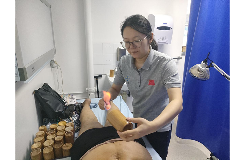Over 300 Guyanese patients benefitted from Chinese acupuncture in 2025