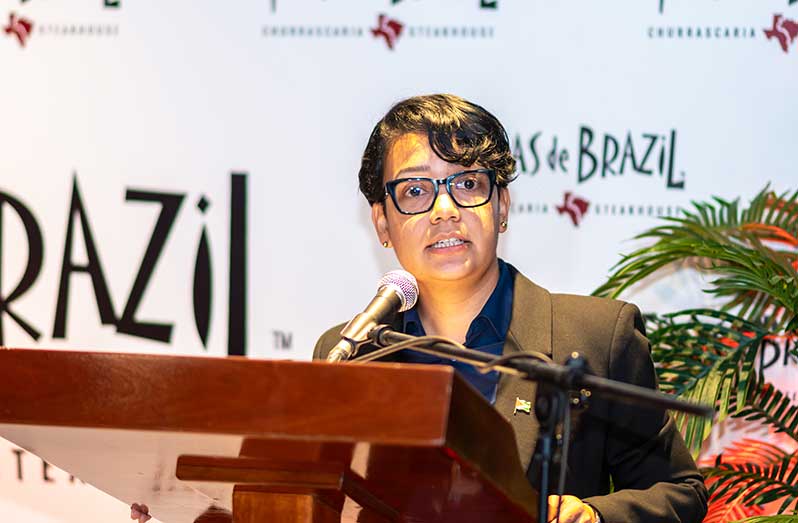 Minister of Tourism Industry and Commerce, Susan Rodrigues (Delano Williams photos)