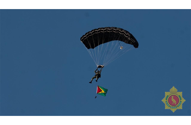 GDF paratroopers showcase airborne excellence at Grenada’s independence ...
