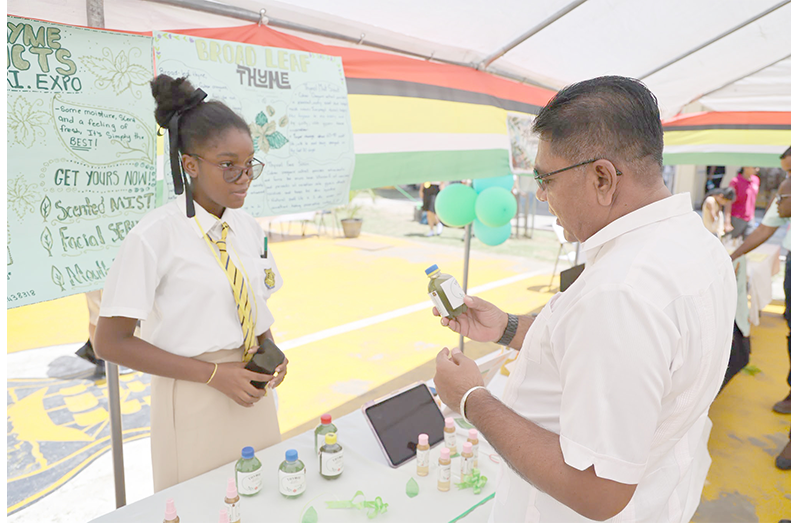 Minister of Agriculture Zulfikar Mustapha on Friday challenged  Queen’s College students to think beyond traditional agricultural production and embrace the opportunities presented through innovation, value addition and entrepreneurship, as he delivered remarks at the opening of the school’s Value-Added Expo