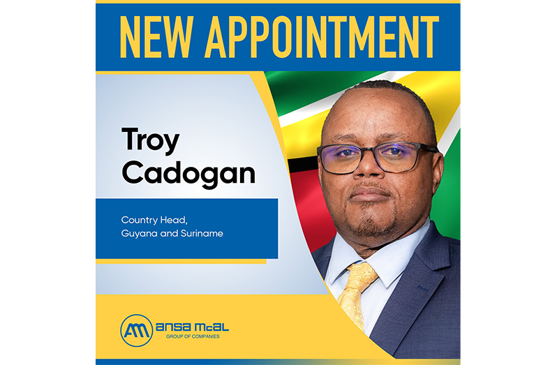 ANSA McAL’s newly appointed Country Manager for Guyana and Suriname, Troy Cadogan (Photo: ANSA McAL/ Facebook)