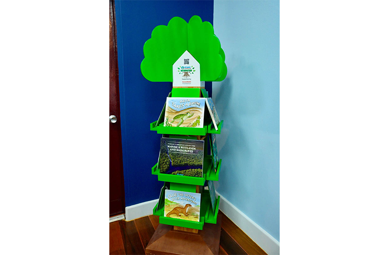 EMC Foundations gifts information tree to Education Ministry - Guyana ...