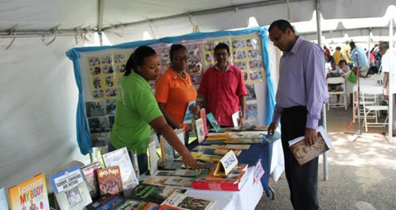 Minister Frank Anthony at the street fair