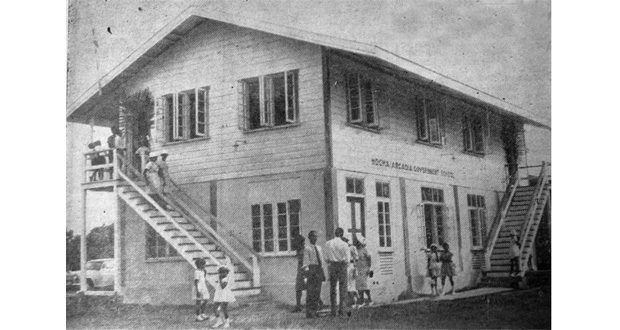 The first school to be declared open in 1966, the Mocha school was built through self-help efforts and cost $22, 000. It was built to accommodate 250 children