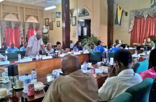 1 The parking meter discussion in full swing on Wednesday