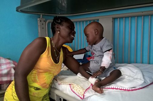 Ovir and his mom, Amanda