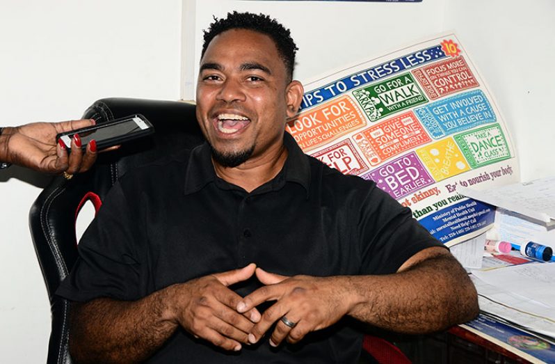 Dr Kurt Stephenson, the medical  doctor with gifted  hands  (Adrian Narine photo)