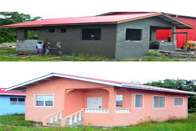 1000 homes: Buttercup Cottages at Perseverance, East Bank Demerara (Adrian Narine photo)