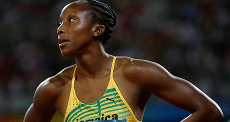 Jamaican Olympian Sherone Simpson