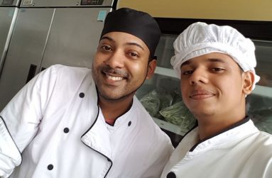 With Raul Jaisingh, former Head Chef at Duke Lodge