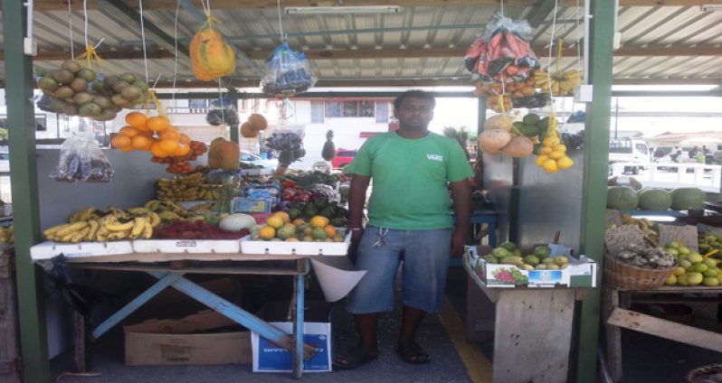 Amar Sugrim is happy he no longer has to put up stall structures every week.