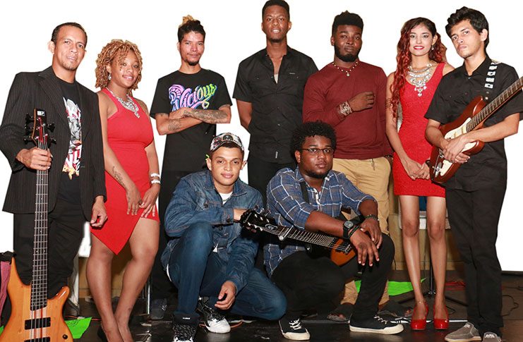 The MAXX Band features a group of young talented individuals.