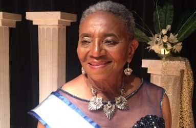 Joycelyn Thompson after the show ended (Photo by Francis Q. Farrier)
