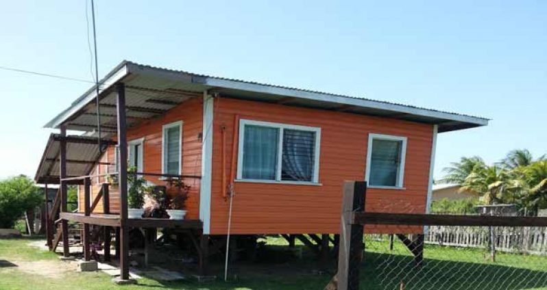The house where Mrs. Winfield resides with her sister, Jacklyn Gonsalves.