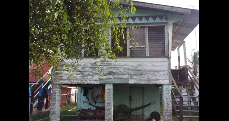 The house Maria shared with her father-in-law, while her reputed husband lives in the Rupununi