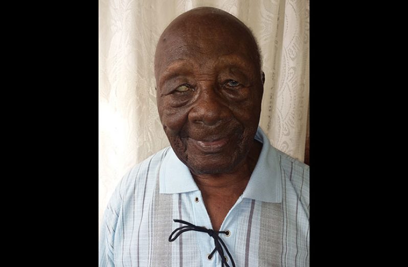 Guyana’s oldest surviving World War II Veteran Benjamin Durante