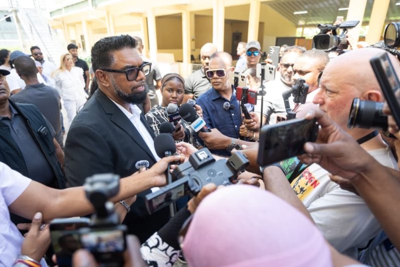 President, Dr. Irfaan Ali (DPI photo)