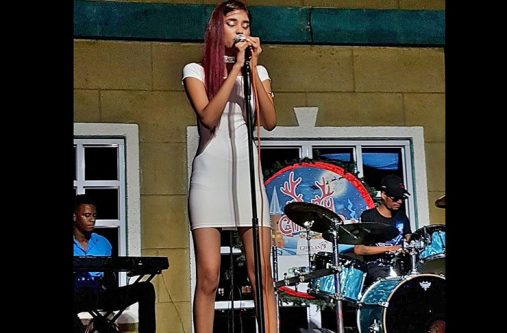One of her recent performances.