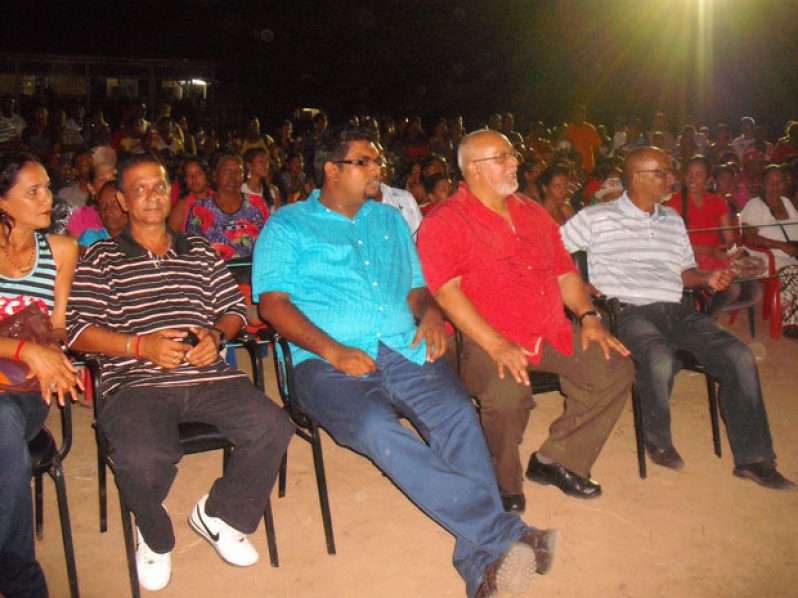 President Donald Ramotar and Tourism Minister (Ag), Irfaan Ali at the event