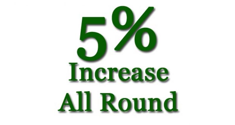 5%