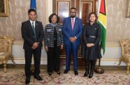 On Tuesday, President Dr Irfaan Ali met with the Commonwealth Secretary-General, Shirley Ayorkor Botchwey. A key outcome is an agreement to collaborate on strategic initiatives to support the Global Biodiversity Alliance. A Joint Working Team will advance efforts to establish an International Biodiversity Centre of Excellence based in Guyana.