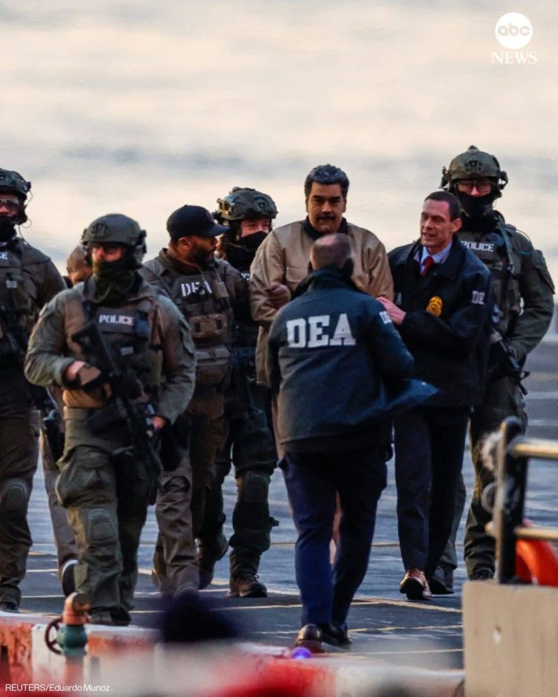 (Reuters) Toppled Venezuelan President Nicolas Maduro pleaded not guilty on Monday to charges of narco-terrorism after President Donald Trump's stunning capture of him rattled world leaders and left officials in Caracas scrambling to respond.