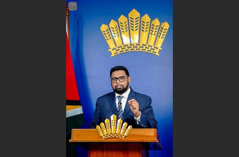 President Dr Irfaan Ali