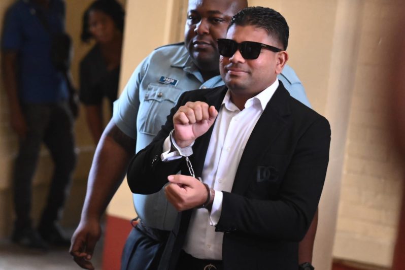 Azruddin Mohamed granted $500,000 bail on fraud, tax evasion charges ( Delano Williams/ Guyana Chronicle)