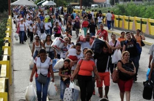 The main crossing links Cucuta in Colombia to San Antonio de Tachira in Venezuela