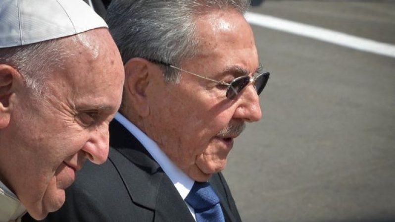 Pope Francis was warmly welcomed in Cuba in March