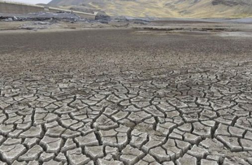 The Ajuan Khota water reservoir, pictured, is at 1% of its capacity, and supplies the capital city
