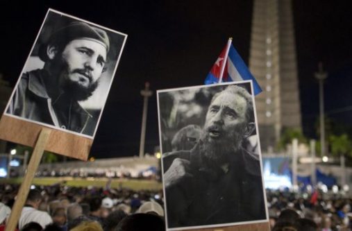 Thousands gathered in Revolution Square