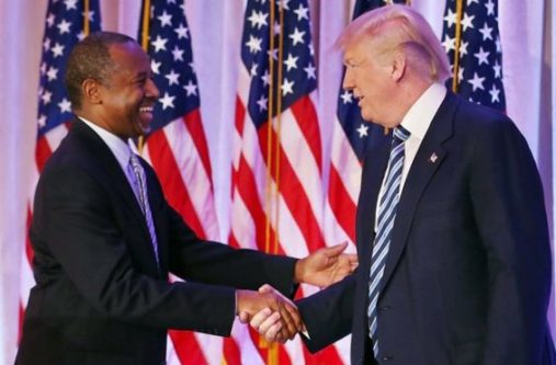 Ben Carson backed Donald Trump after pulling out of the presidential race