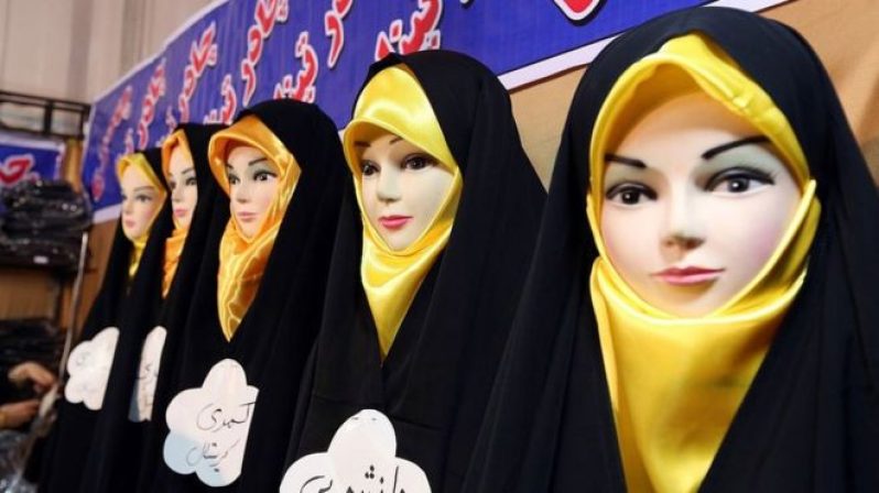The covering of hair in public has been compulsory for women in Iran since 1979
