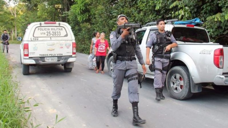 The area surrounding the prison complex in Manaus has been isolated by police
