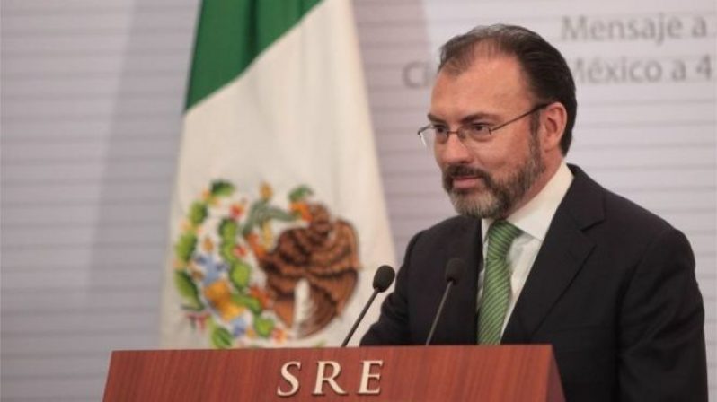 Luis Videgaray, sacked over Donald Trump's visit to Mexico, is back as foreign minister