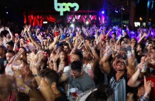 The Blue Parrot club was one of the venues hosting the BPM music festival