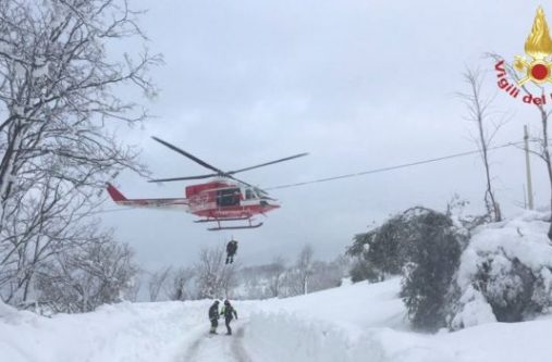 Rescuers have struggled to reach the hotel