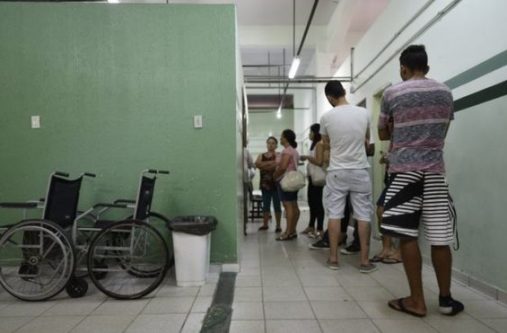 People in the worst-affected state of Minas Gerais queued up to receive the vaccine