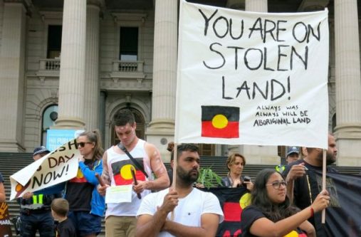 Australia Day is labelled 'Invasion Day' by some Australians