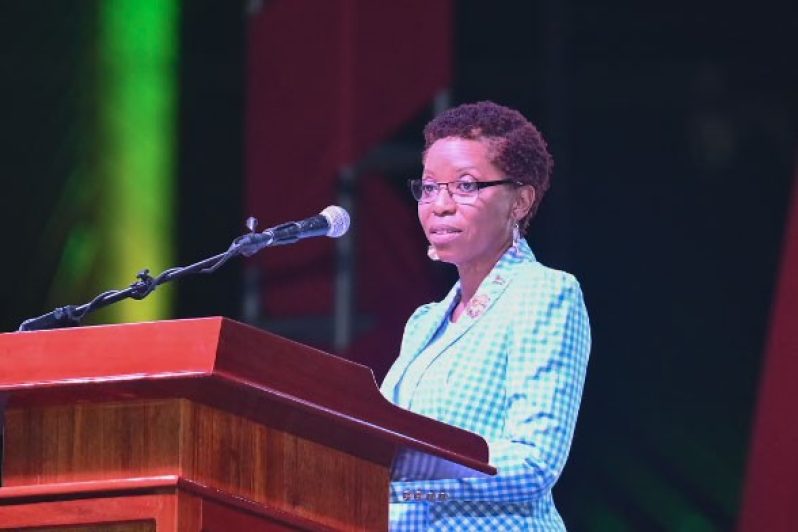 Minister within the Ministry of Housing Vanessa Benn [ Delano Williams photo]