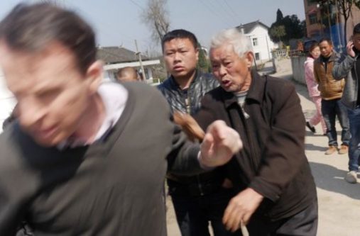 Thugs, apparently sanctioned by the authorities, attacked us