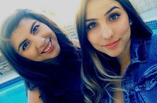 Diana Carrillo, left, and her sister Brenda have Mexican ancestry but were born in the US