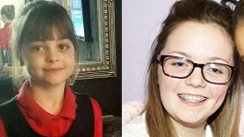 Eight-year-old Saffie Roussos and Georgina Callander, believed to be 18, are among the dead