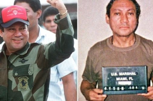 Noriega was in power in October 1989 but by January 1990 was in Miami facing drugs charges