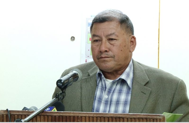 Minister of Indigenous Peoples' Affairs, Sydney Allicock