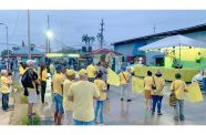 The AFC’s Linden Rally held earlier this month (Stabroek News Photo)